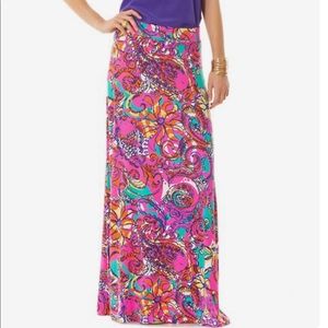 Lilly Pulitzer Beale Maxi Skirt in Sea and Be Seen